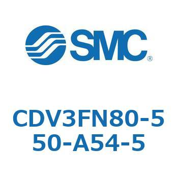 バルブ付エアシリンダ CDV3FN80 SMC