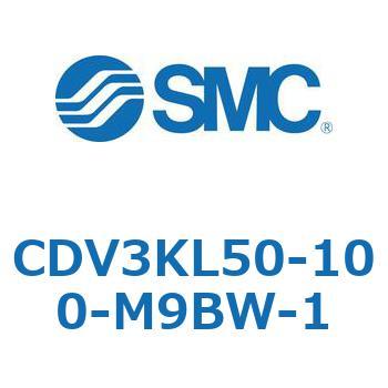 バルブ付エアシリンダ CDV3KL SMC