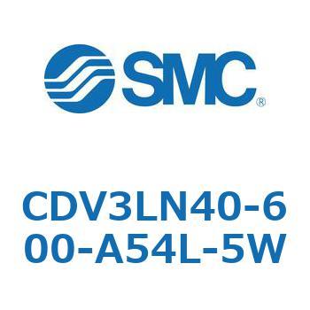 バルブ付エアシリンダ CDV3LN SMC