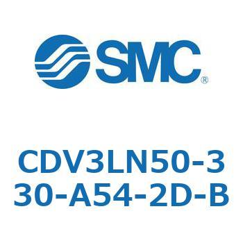 バルブ付エアシリンダ CDV3LN SMC