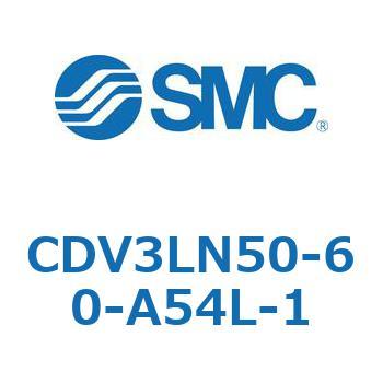 バルブ付エアシリンダ CDV3LN SMC
