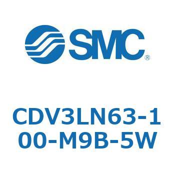 バルブ付エアシリンダ CDV3LN SMC