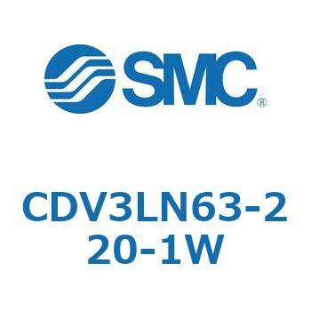 バルブ付エアシリンダ CDV3LN SMC