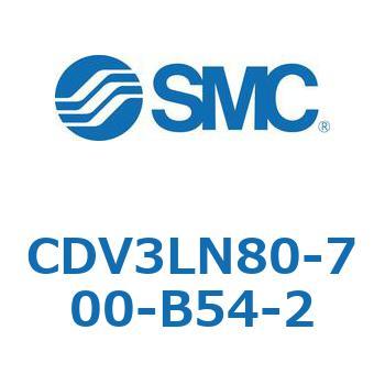 バルブ付エアシリンダ CDV3LN SMC