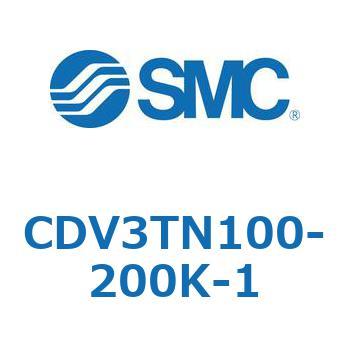 バルブ付エアシリンダ CDV3TN100 SMC