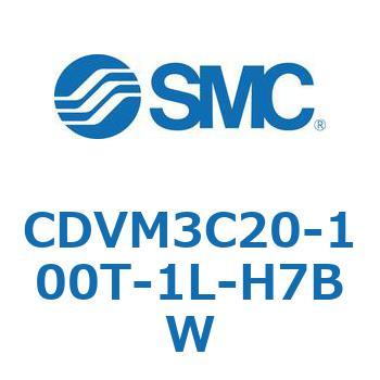 バルブ付エアシリンダ CDVM3C SMC