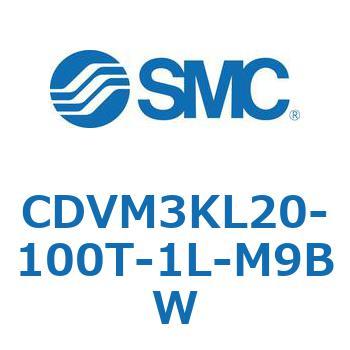 バルブ付エアシリンダ CDVM3KL SMC