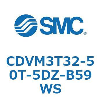 バルブ付エアシリンダ CDVM3T SMC