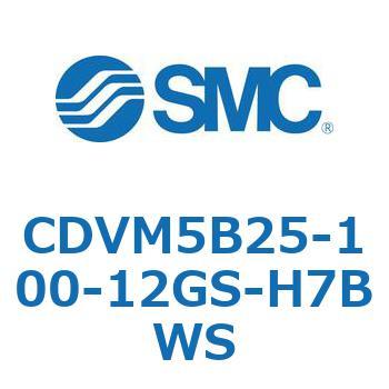 バルブ付エアシリンダ CDVM5B25 SMC