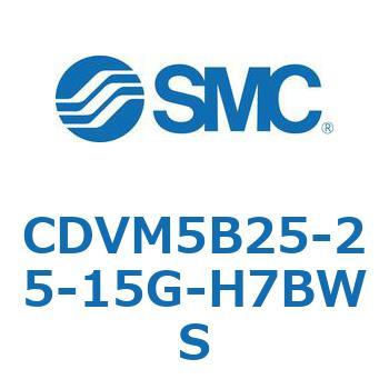 バルブ付エアシリンダ CDVM5B25 SMC