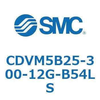バルブ付エアシリンダ CDVM5B25 SMC