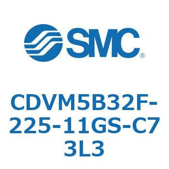 バルブ付エアシリンダ CDVM5B32 SMC