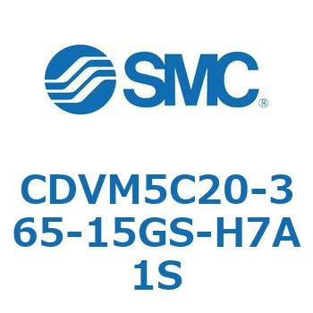 バルブ付エアシリンダ CDVM5C20 SMC