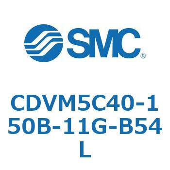 バルブ付エアシリンダ CDVM5C40 SMC