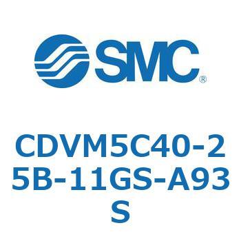 バルブ付エアシリンダ CDVM5C40 SMC