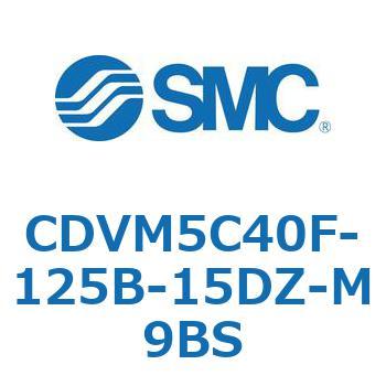 バルブ付エアシリンダ CDVM5C40 SMC