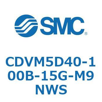 バルブ付エアシリンダ CDVM5D40 SMC