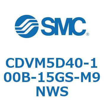 バルブ付エアシリンダ CDVM5D40 SMC
