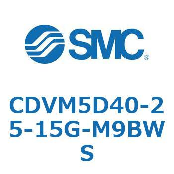 バルブ付エアシリンダ CDVM5D40 SMC