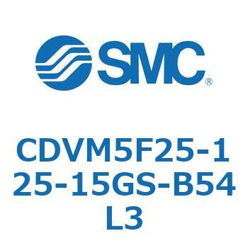 バルブ付エアシリンダ CDVM5F25 SMC