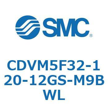 バルブ付エアシリンダ CDVM5F32 SMC