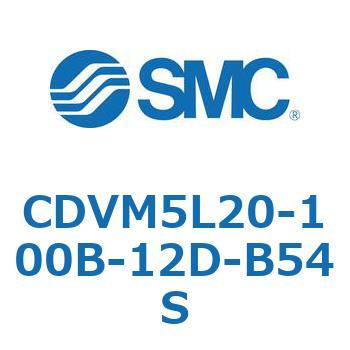 バルブ付エアシリンダ CDVM5L20 SMC