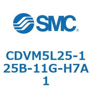 バルブ付エアシリンダ CDVM5L25 SMC