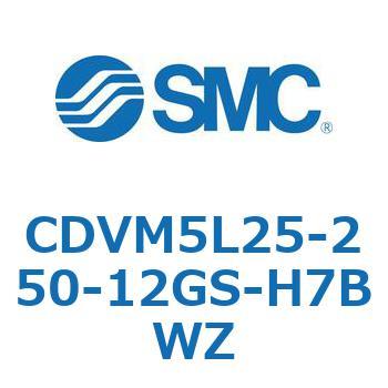 バルブ付エアシリンダ CDVM5L25 SMC