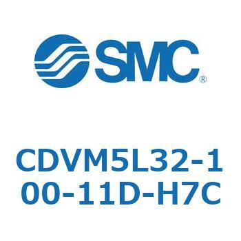 バルブ付エアシリンダ CDVM5L32 - SMC