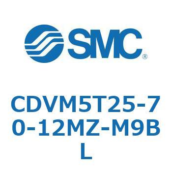 バルブ付エアシリンダ CDVM5T25 SMC