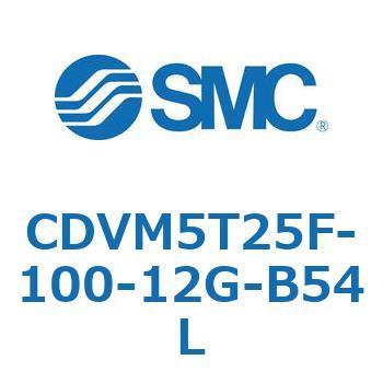 バルブ付エアシリンダ CDVM5T25 SMC