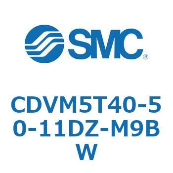 バルブ付エアシリンダ CDVM5T40 SMC