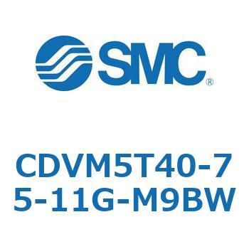 バルブ付エアシリンダ CDVM5T40 SMC