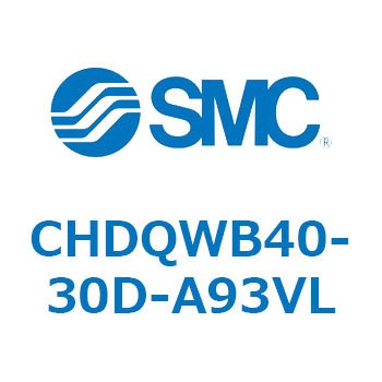 CHDQWB40-30D-A93VL 薄形油圧シリンダ/複動：片ロッド(3.5MPa) オートスイッチ付 CHDQW SMC 53697603