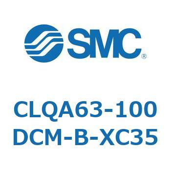 CLQA63-100DCM-B-XC35 ロック付薄形シリンダ CLQA6 SMC 複動片ロッド チューブ内径63mmシリンダストローク100mm 23,786円