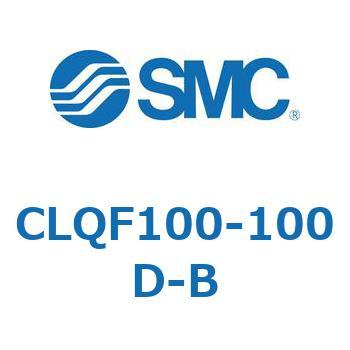 CLQF100-100D-B ロック付薄形シリンダ CLQF1 SMC 複動片ロッド シリンダストローク100mm