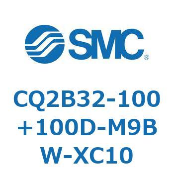 CQ2B32-100+100D-M9BW-XC10 `V_ CQ2V[YB32 SMC 53918593