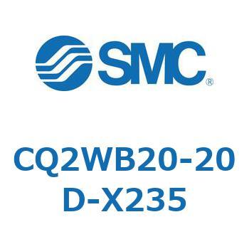 薄形シリンダ CQ2シリーズWB2 SMC