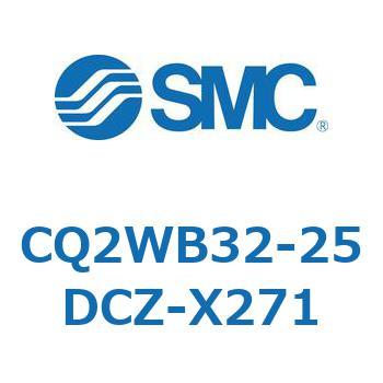 薄形シリンダ CQ2シリーズWB3 SMC
