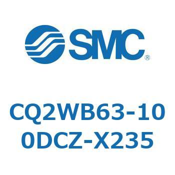 薄形シリンダ CQ2シリーズWB6 SMC
