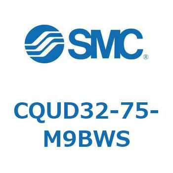 CQUD32-75-M9BWS 薄形シリンダ/プレート形 CQUD3 SMC 複動片ロッド チューブ内径32mmシリンダストローク75mm 9,735円