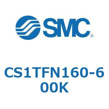 CS1TFN160-600K 標準形エアシリンダ(角形カバー) CS1TF SMC 複動片ロッド 無給油タイプ チューブ内径160mmシリンダストローク600mm