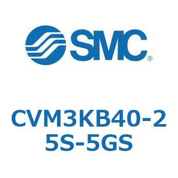 バルブ付エアシリンダ CVM3K SMC
