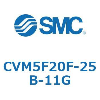 バルブ付エアシリンダ CVM5F SMC