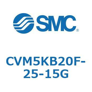 バルブ付エアシリンダ CVM5K SMC