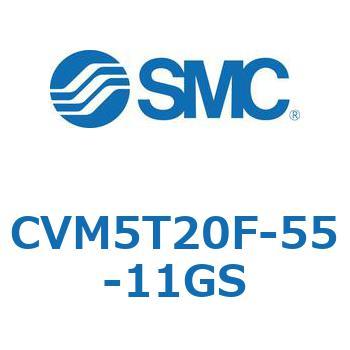 バルブ付エアシリンダ CVM5T SMC