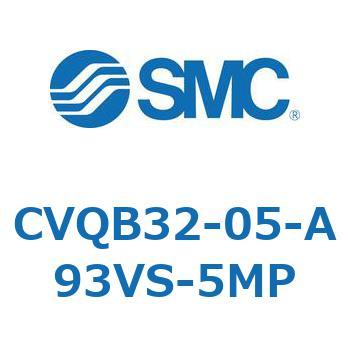 バルブ付薄形シリンダ CVQB3 SMC