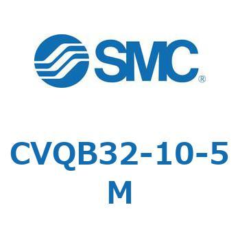 バルブ付薄形シリンダ CVQB3 SMC