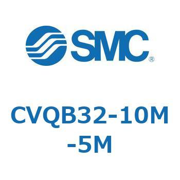 バルブ付薄形シリンダ CVQB3 SMC
