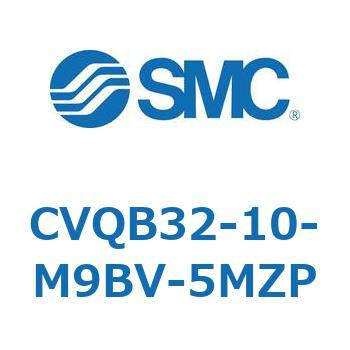 バルブ付薄形シリンダ CVQB3 SMC